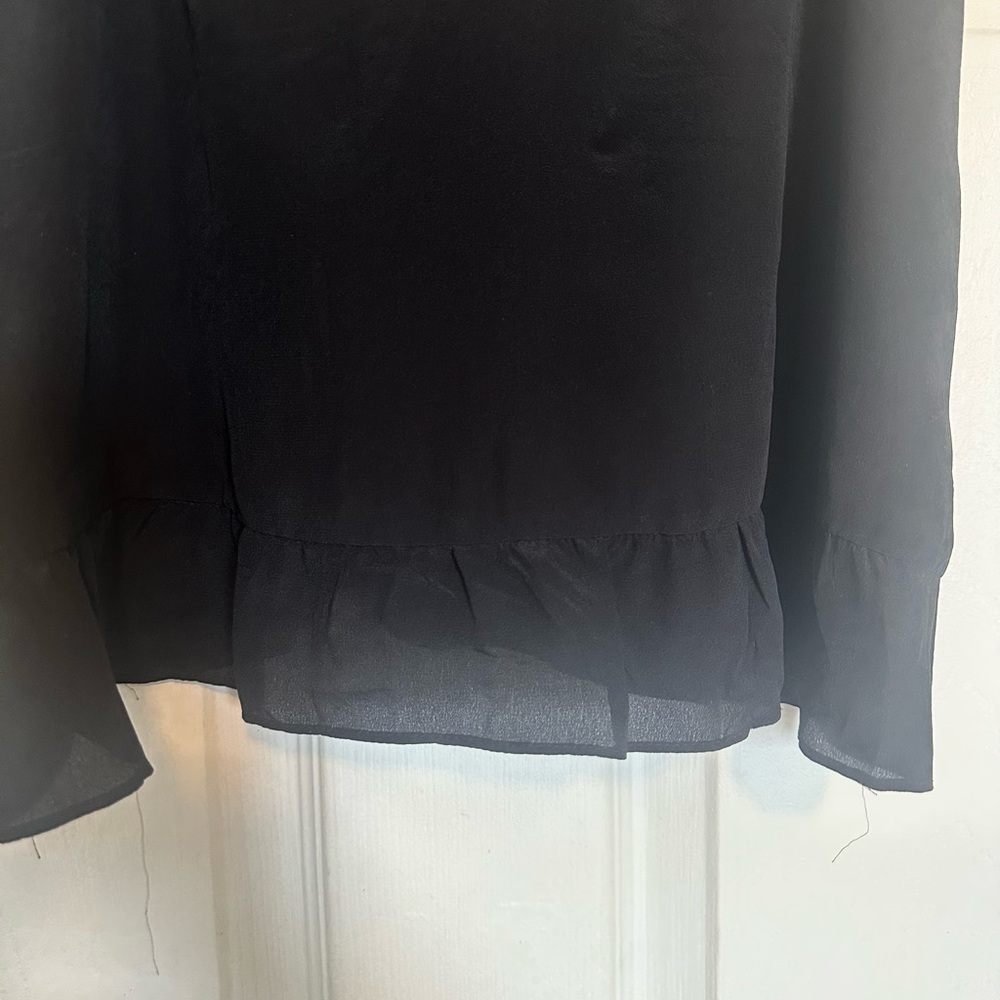 🤍HP🤍Madewell Elegant Black Silk Camisole Top - Picture 7 of 7